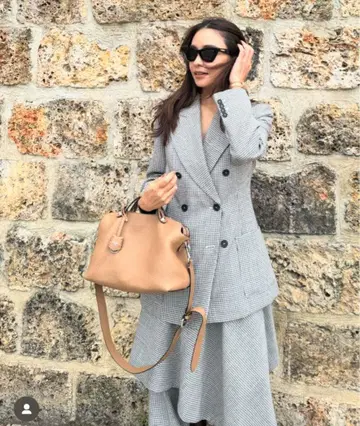 [ 타키마키 애용 ] Joseph 조셉 체크 테일러드 자켓 36