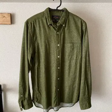 BEAMS PLUS 플란넬 버튼 다운 셔츠