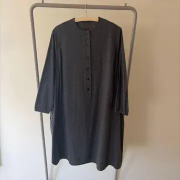 오로네 롱 셔츠 그레이