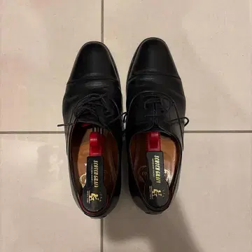 SCOTCH GRAIN 블랙 비즈니스 슈즈 25cm