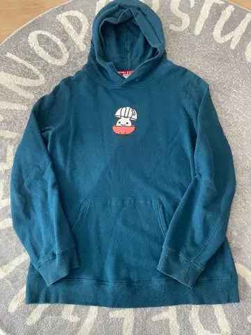 CUNE 토끼 캡슐 후드티