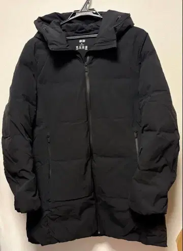 UNIQLO 유니클로 심리스 다운 숏코트 블랙 XL