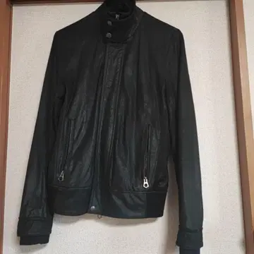 블랙 가죽 자켓 어반 리서치 사이즈 38