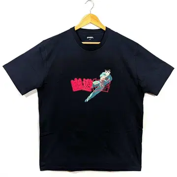 glaniph x 유유백서 우라이 유스케 T셔츠 네이비 XL 사이즈