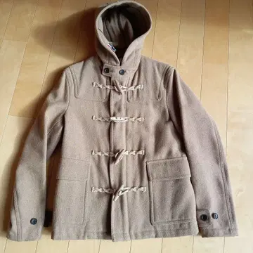 베이지 더플 코트 맨즈 멜로즈