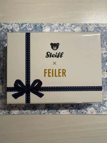 미사용 새상품*Steiff x FEILER*슈타이프*페이러*콜라보