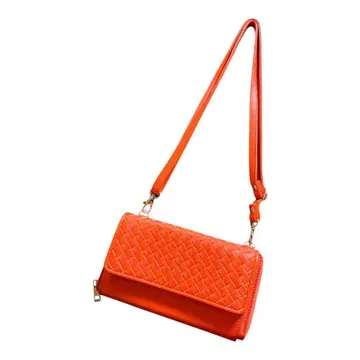 스마트폰 & 지갑 2way 사양 숄더백 오렌지