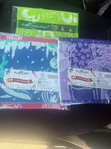 Mr. GREEN APPLE G상 타월 3장 세트