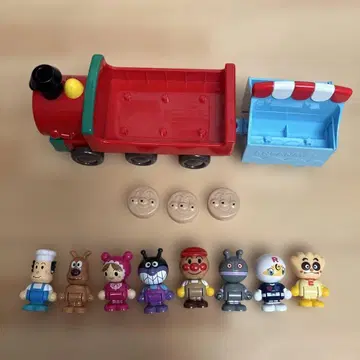 호빵맨과 처음 만나는 하우스 인형 세트 SL맨과 8명의 친구들