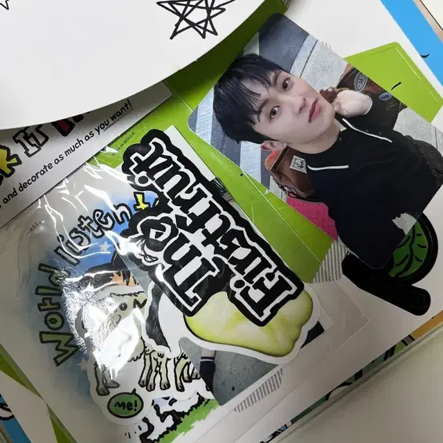 마크 Mark in Seoul 앨범 + 포토카드 스티커