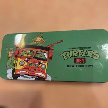 터틀즈 캔 펜 케이스 뉴욕 시티