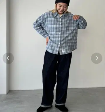 캐널진 플란넬 셔츠 SLEEK