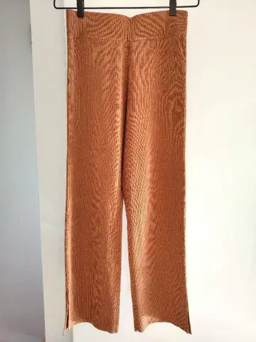 [ Size 36 ] Deuxieme Classe 니트 팬츠 카멜