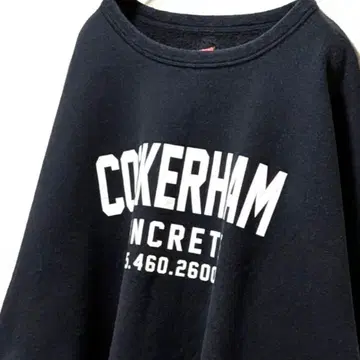 헤인즈 코커햄 네이비 맨투맨 트레이닝복 블랙 블랙 XL 구제 의류