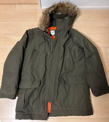 GAP 올리브 그린 다운 자켓