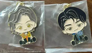 미세스 1번 복권 F상 메탈 참 2종 세트