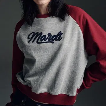 Mardi 로고 맨투맨 F 사이즈