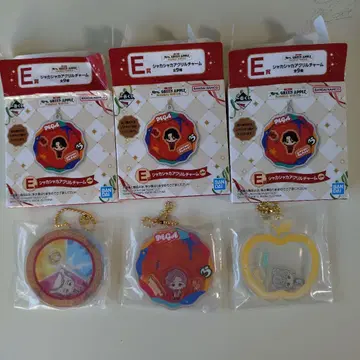 미세스 제일복권 E상 바스락 아크릴 참 후지사와 료카 컴프 3종