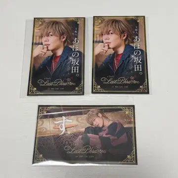 시마사카 벌스데이 옆집 사카타. 명함풍 카드