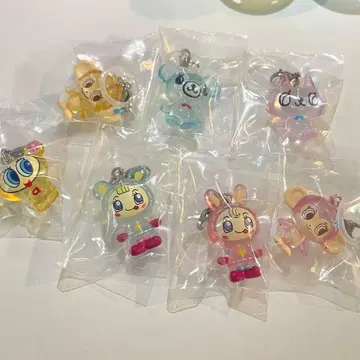 나루미야 캐릭터즈 메지루시 액세서리 7개 세트 메조 피아노