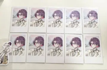 니지산지 6주년 폴라로이드풍 카드 와타라이 히바리 N x 10