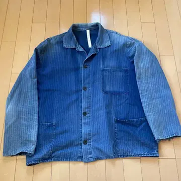 70s 80s 빈티지 프렌치 몰스킨 자켓 유로 구제 의류