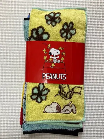 코스트코 스누피 타월 손수건 5장 세트