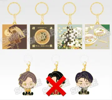 제일복권 미세스 그린애플 F상 메탈 참 6종 세트