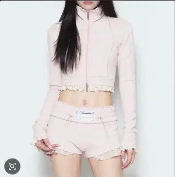 theredthread S 트랙 저지 자켓 레이스