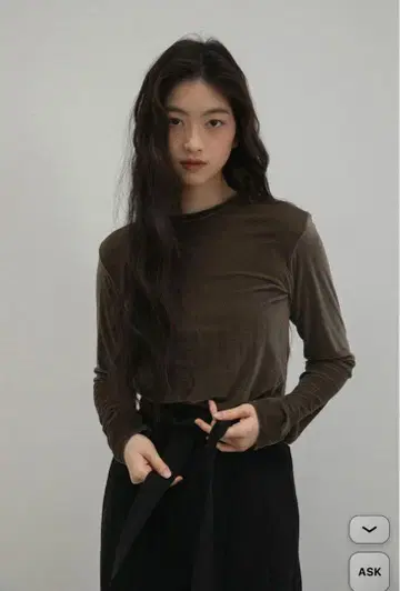 OHOTORO 벨로아 티셔츠