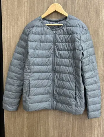 유니클로 울트라 라이트 다운 컴팩트 자켓 그레이 XL