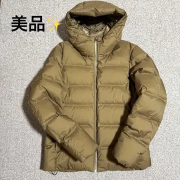 심리스 다운 파카 L 브라운