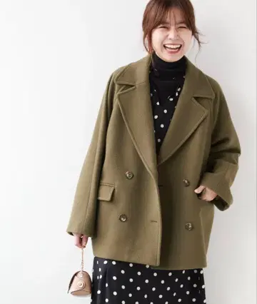 JOURNAL STANDARD relume 비슈 울 숏 P코트 36