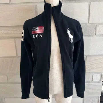 폴로 랄프 로렌 블랙 집업 트레이닝복