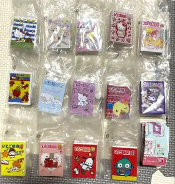 월간 딸기신문 콩 가챠 노트 14권 세트