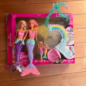 바비 드림토피아 머메이드 세트