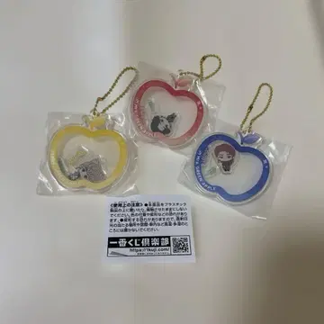 제일복권 미세스 그린애플 E상 아크릴 참 3종 세트