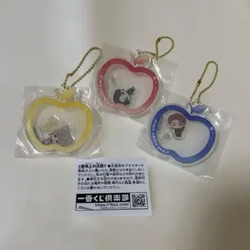 제일복권 미세스 그린애플 E상 아크릴 참 3종 세트