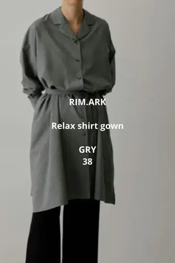 RIM.ARK Relax shirt gown 38