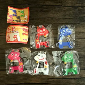 카라비너 아카베코 바리케이드 빨간색 파랑 복숭아 화이트 그린