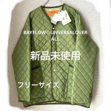 BAYFOW UNVERSALOVERALL 다이아 퀼트 자켓