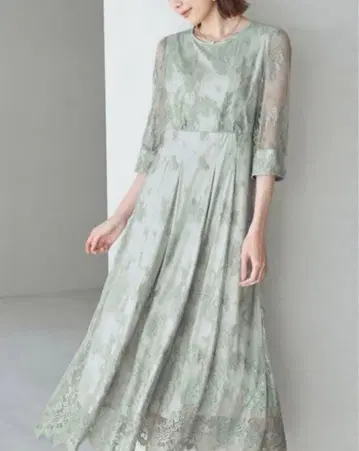 로페피크닉 드레스 결혼식 경사 드레스