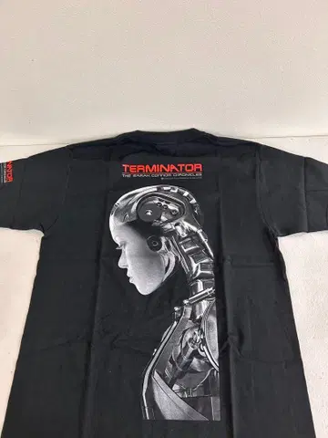 TERMINATOR 티셔츠 블랙 터미네이터 티셔츠
