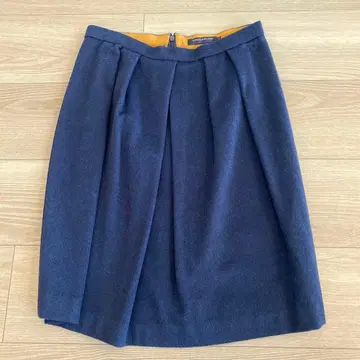 TOMORROWLAND 플레어 스커트 36 네이비