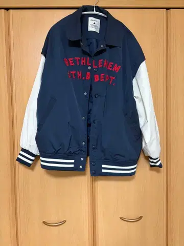 niko and - 아우터 바시티 자켓 네이비 새상품