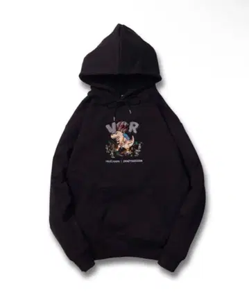 VCR KEYREX HOODIE / BLK L vaultroom