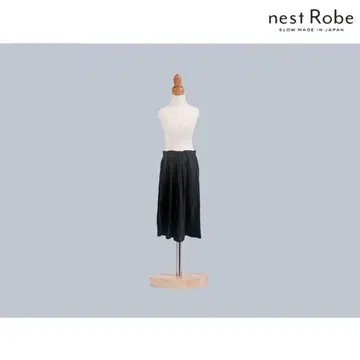 nest Robe 코튼 라미 와이드 크롭 팬츠