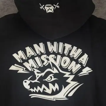 MAN WITH A MISSION 속기모 후드티