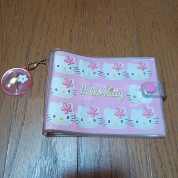 [레어] 초레어 헬로키티 파일 수첩 멀티 케이스 산리오 헤이세이 레트로