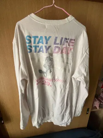 STAY LIFE STAY DAY 긴팔 트레이닝복
